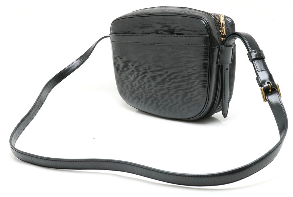 Louis Vuitton Shoulder Bag Noir Epi Fille Leather Pochette Black Jeune Black